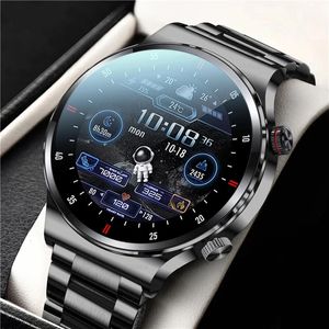 Bluetooth Call Smart Watch Men Voll Touchscreen Sport Fitness Watch Bluetooth ist für Android Smart Watch 240527 geeignet