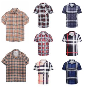 Marca de moda de camisa nova masculina de grife, madeir