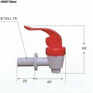 1PC 12mm Wine Valve Water Dispenser Switch Tap Glass Wine Bottle Plastic Faucet Jar Wine Barrel Water Tank Faucet With Filter