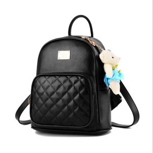lady Backpack Lady pu Leather fashion Mini Classics Women backpacks Kids Girl School Bag Shoulder Purse bags 282Q