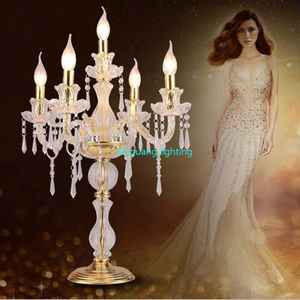 led candle table decorations candle table lamp crystal candelabra lamps large Restaurant dining room bar table lamps bedroom ZT0011# 2334