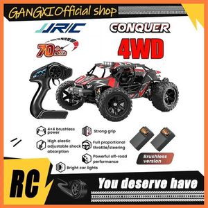 Electric/RC Car Electric/RC Car JJrc Coche Todoterreno Teledirigido 4WD de 1 16 70 km/h con LEDES 2,4 GHz RC Motor Sin Escobillas Alta Velocidad WX5.26