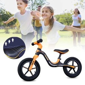 Rowery jazdy bilans rowerowy 2-6-letnia hulajnówka dla dzieci bez pedałów chłopcy i dziewczęta na dwa kołki kółki chodzące kółki dla dzieci rowerowe rower Y240527