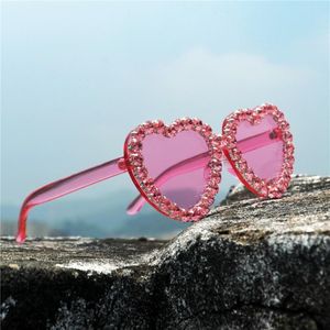 Okulary przeciwsłoneczne żeńskie luksusowe designerskie designerki eleganckie różowe okrągłe kobiety krystaliczne odcienie mody modne modne 2022 NX 2821