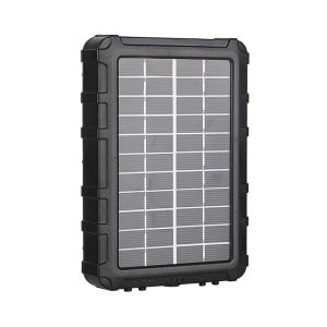Trail Camera Solar Panel 4400mAh Uppladdningsbar solladdare för jaktkamera