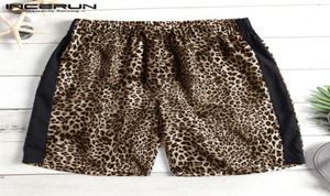 2020 Nowe spodenki Leopard Unisex Men Shorts Długość klęki luźne joggery Hiphop 259o8688403