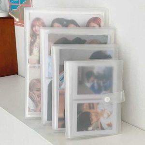 Álbum Books Other Home Garden 24-240 Slot Kpop Photo Card Titular Transparent PVC Foto Album Idol Star Game Card Card Card Card Protetor WX5.26