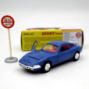 Cars Modelo Diecast Cars 1 43 Atlas Dinky Toys 1421 Opel GT 1900 Die Model Car Gift Series D240527