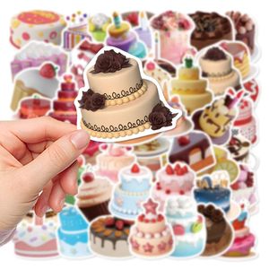 10/30/50PCS Cute Cake Cartoon Stickers Kids Toy Gift DIY Laptop Phone Suitcase Notebook Wall Waterproof Kawaii Sticker DecalsV