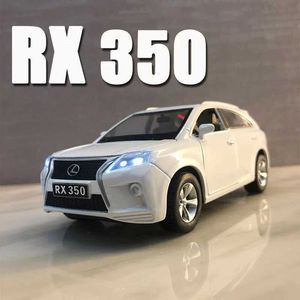 Diecast Model Cars 1 32 SUV RX350 Car Model Alloy Car Die Casting Model Toy Car Childrens and Toy Birthday Gifts Free Delivery F147 T240524