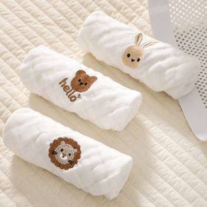 Baby Square 6 Layers Cotton Handkerchief Face Washcloth Gauze Towel Burp Cloths Bathing Feeding Drooling Bib
