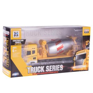 Modelo Diecast Cars Modelo Diecast Cars Novo Alloy Engineering Transporte Modelo de veículo escavador Mixer Toy Somulado e Light Wholesale S5452700