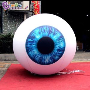 Хэллоуин глазные шарики надувные с закрытым воздухом синий мам