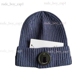 Cp Hat Caps Men's Designer Ribbed Knit Lens Hats Women's Extra Fine Merino Wool Goggle Beanie Official Website Version Cp Companys Hat Cp Comany Hat 590