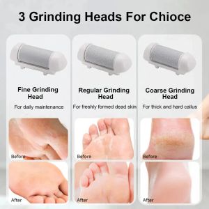 Elektrisk pedikyrfil Foot Dead Hard Skin Sliping Sandpaper för klackar Callus Remover Professional Feet Pedicure Care Tools Kit