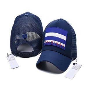 Caps de bola de alta qualidade Moda Baseball Capman Mulher Mesh Sports Hat Animal Ajusta Chapéus Sol 6 Cores Casquette 234k