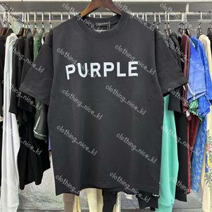 24SS Purple Brand T Shirt Size XS-5XL Stor designer Tees Mens T-shirt Homme T Shirts Women Lose Clothing Luxury Designers Kort ärm 495