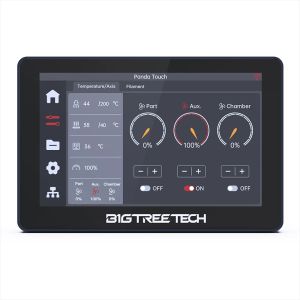 BigTreetech Panda Touch Screen 5 '' Display för Bambu Lab X1 P1 Plugplay Custom UXUI Multi-Printer Wireless Control 3D-skrivare