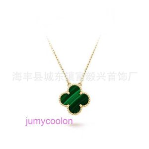 Vanccllfe 디자이너 쥬얼리 럭셔리 목걸이 v Four Leaf Grass Five Flower Necklace 암컷 18k 로즈 골드 흰색 프리티틸 라 리아 목걸이 SBRB