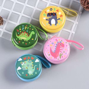 HBP Various types of small dinosaur printed tinplate Korean version cute key bags children's zero wallets