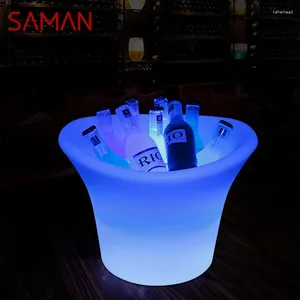 Lampade da tavolo Saman Lampazione a ghiottino a led Birra creativa Birre Remoto 16 Colore Caring USB