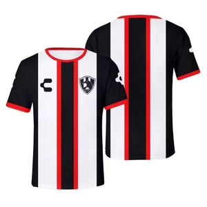 Polos maschile New Soap Club de Cuervos Shirt Football Cosplay Club Crows Uniform Football Stamping Mens and Womens T-shirts S52701