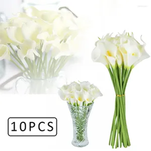 Decorative Flowers Artificial Flower Sophisticated For Corporate Events Pack Of 10 Long Lasting