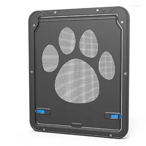 Cat Carriers Pet Kitty Dog Door Flap Gate Opener Controlled Entry Electronic Screen Window Protector Wall Mosquito Net
