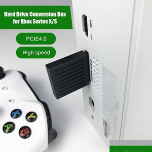 Adattatori Adattatore per Xbox Series X/S Console esterna M.2 SSD Discot Drive Expansion Card Box Supports PCIE 4.0 Conversion Drop Delive Dhurk
