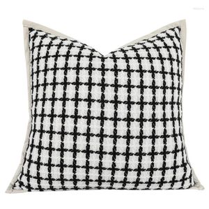 Pillow Fashion Design Cover Simple Elegant 45x45cm Decorative Pillows For Sofa Home Decor Livingroom Pillowcase Plaid