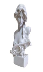 David Venus Athena SONA Goddess Bust Art Sculpture Resina Crafts Decorações para Mini Gipsum estátua Arte Material6276538