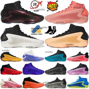 AE1 basketskor Ae 1 Georgia Red Clay Shoe Mens Men All-Star The Future Best of Stormtrooper With Love Velocity Blue New Wave Anthony Edwards Coral