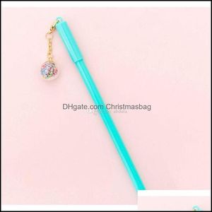 Gel Pens Cute Creative Student Stationery Pen Couple Small Fairy Net Red Pendant Wind Chime Black G Jllxnq Xmhhome Drop Delivery Off Dhhpp