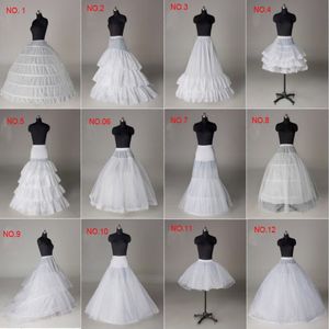 In Stock Hoops Ball Gown Bridal Petticoat Bone Full Crinoline Petticoat Wedding Skirt Slip New 288D