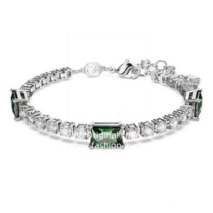Swarovski Designer Women di alta qualità Luxuria Bracciale Swarovski Bracciale Nuovo braccialetto serie da tennis con elementi di rondine Crystal Full Diamond per 747