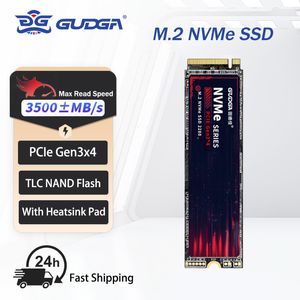 Gudga SSD M2 NVME 128GB 256GB 512GB 1TB 2TB M.2 2280 TLC SSD PCIE 3.0 Внутренний твердотельный диск для консоли игры на рабочем столе для ноутбука для ноутбука