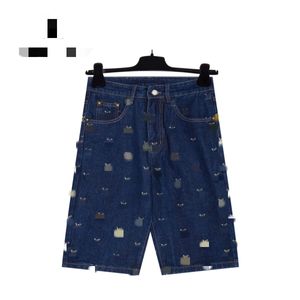 Checkerboard yarn dyed all over printed logo shorts 2024 new Designer Summer mens Summer Beach clothing Angle shorts short simple