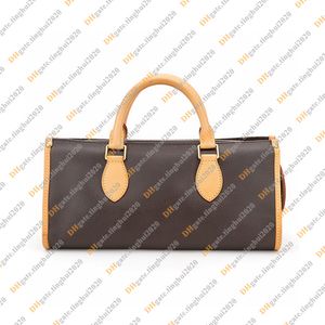 Ladies Fashion Casual Designe Luxury Vintage Bag Tote Handväska axelväska Crossbody Top Mirror Quality M40009 Pouch Purse