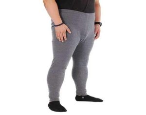 Inverno inverno uomini bianche termici biancheria intima super morbida men039s pantaloni di cotone più dimensioni da uomo lunghi biancheria intima stretta 7xl 6xl 5xl 4xl3401543