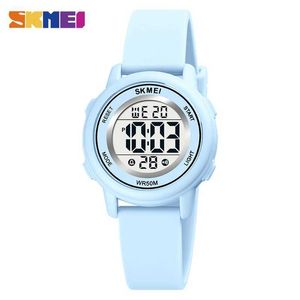 Relógios Infantis Skmei 1721 LED LED LIGHT DIGITAL CRIANÇAS SPORTS SPORT STOP Watch Calendário Relógio 5BAR Childrens à prova d'água Relógio Y240527