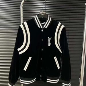 Fashion Sportswear Women Baseball Jacket Classic Inlaid Diamond Sweshirt Y Designer Jackets Womens Casual Zippered Cardigan Woolen