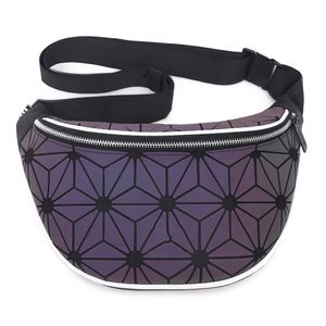 Nowa torba z talia Fanypack Bombag dla kobiet Casual Crossbody Bag Designer Torka podróżna Luminous Designer Packs 264O