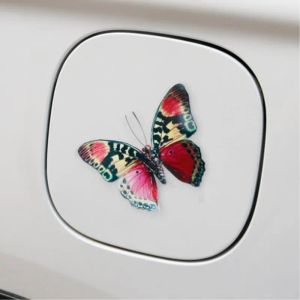 3Dカーステッカー美しい蝶の性格クリエイティブウォータープルーフDIYデカールリムーバブル自動車車両の自動車アクセサリー