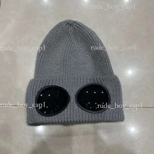 Cp Hat Caps Men's Designer Ribbed Knit Lens Hats Women's Extra Fine Merino Wool Goggle Beanie Official Website Version Cp Companys Hat Cp Comany Hat 144
