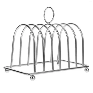 Küche Aufbewahrung Toast Rack Metal Slice Bread Tragbarer Desasted Desasted Restaurant Home Holder Multifnntion Gadget