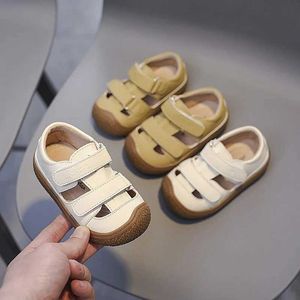 Sandals Summer Baby Girls Boys Comfortable Preschool Shoes Childrens Anti Collision Soft Sole Beach d240527