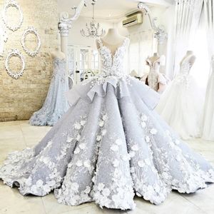 Wspaniałe sukienki Quinceanera z koronki koronkowe koraliki Dalej piękny puszysty wieczór suknie księżniczki 178m