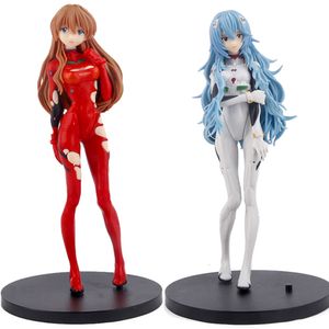 Anime manga japanska anime karaktärer ayanami rei/asuka langley soryu action diagram samling dekoration barns gåvor