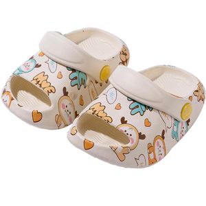 Kids Sandals Slippers Shoes Baby Girls Boys Indoor Soft Sole Designer Cute Animal Pattern Shoes