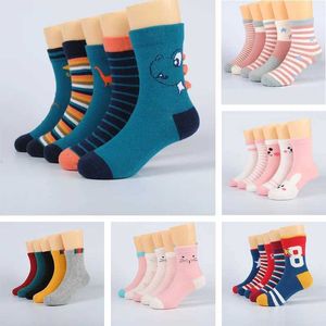 Kids Socks Kids Socks 5 pairs of baby girl socks spring/summer cotton newborn baby socks baby Meias Para baby socks childrens socks 1-12Y WX5.27